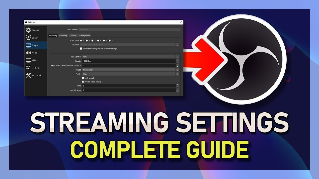 HOW TO STREAM WITH OBS STUDIO| BASIC OBS SETTINGS