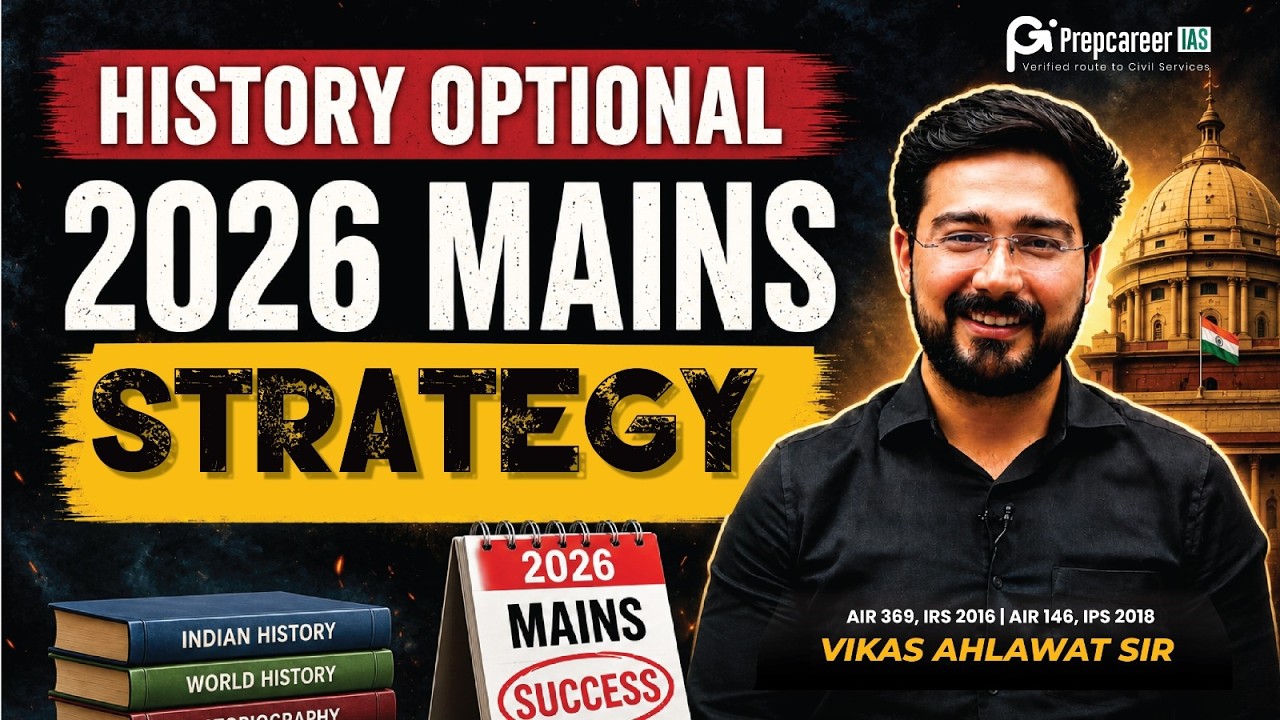 History Optional Strategy for UPSC Mains 2026 | Complete Preparation Roadmap
