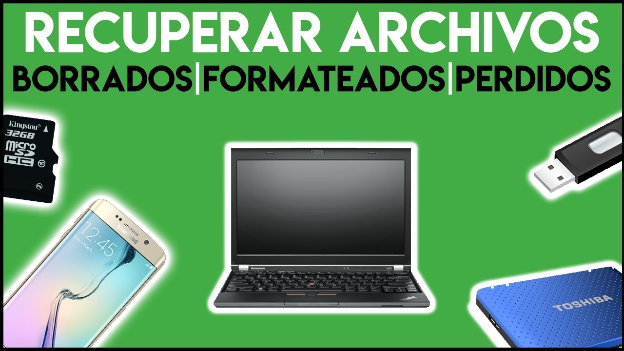 RECUPERAR Archivos y Fotos  Borrados|Formateados de USB, Memoria SD, PC, Teléfono y más (2021)