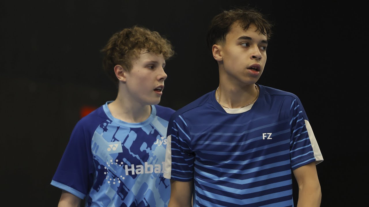 Badminton Austrian U17 Open 2024 BD U17 Puhakka-Pitkänen vs Briancourt-Crelier Badminton Match