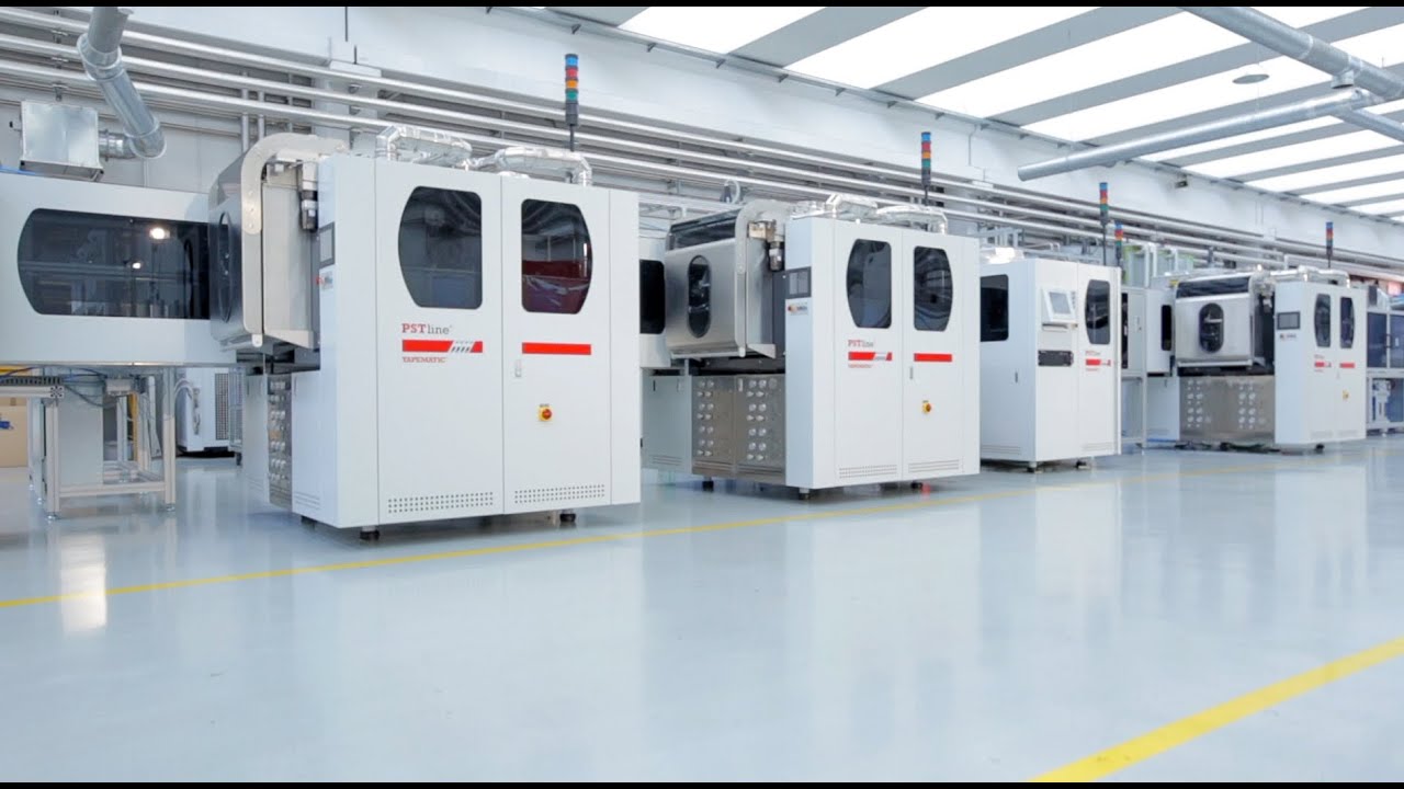 Tapematic PST Line I - In line 3D Sputtering Coating System