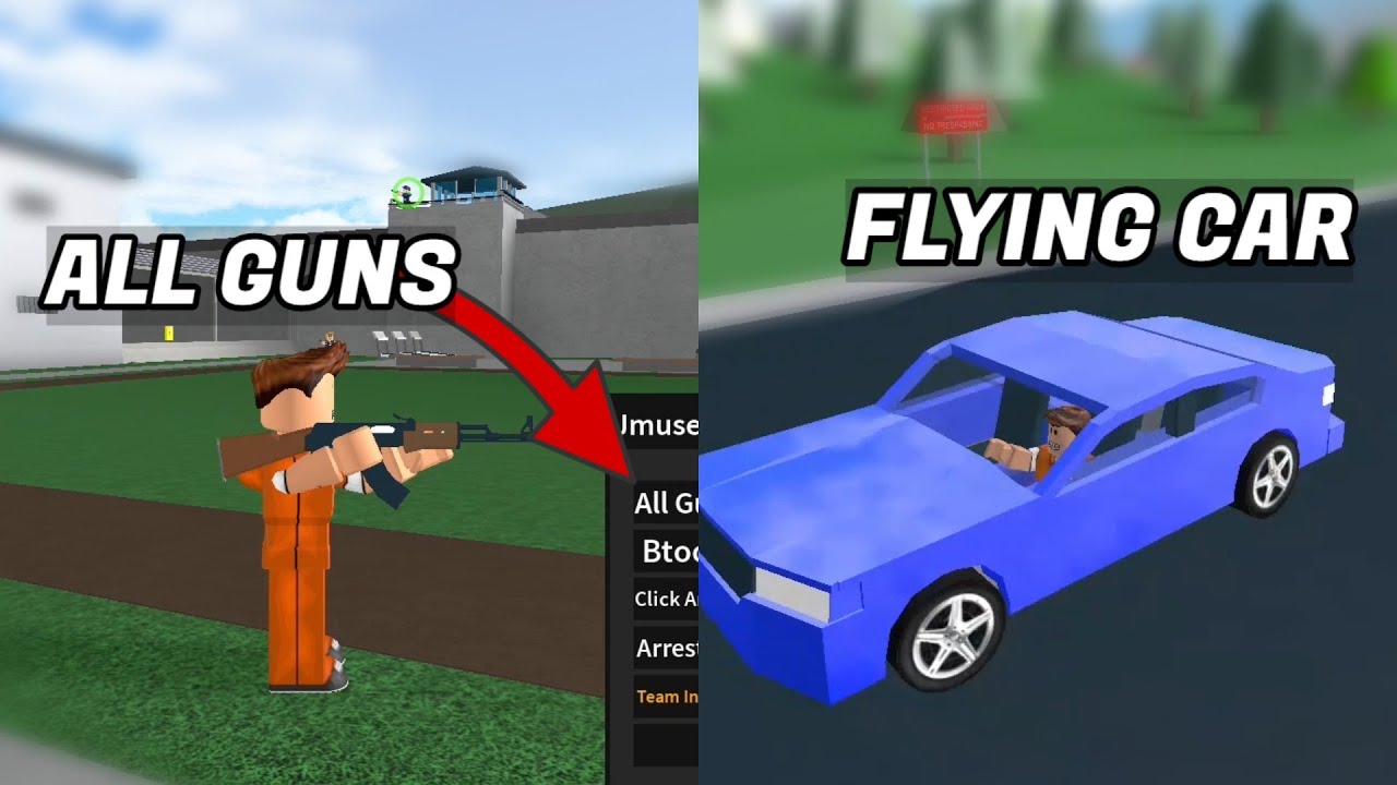 Roblox Prison Life HACK - EXPLOITING PRISON LIFE