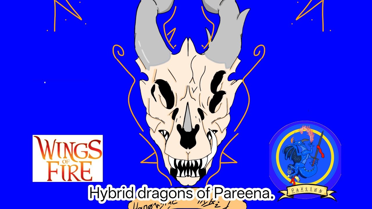 Wings Of Fire: The Empire of Pareena. Hybrid dragons 