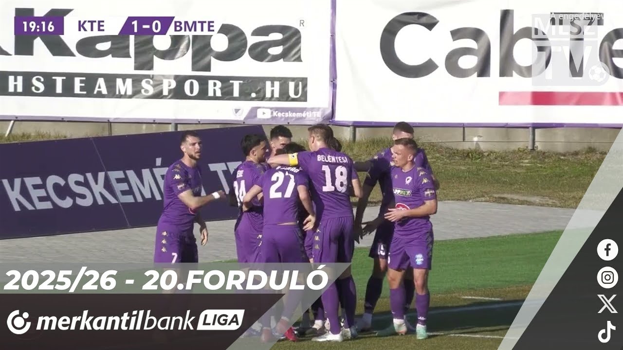 Kecskeméti TE - Budafoki MTE | 2-1 (1-0) | Merkantil Bank Liga NB II. |20. forduló