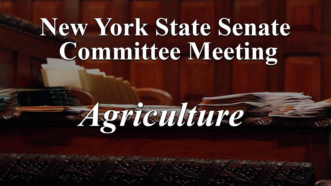 Senate Standing Committee on Agriculture - 01/29/2026