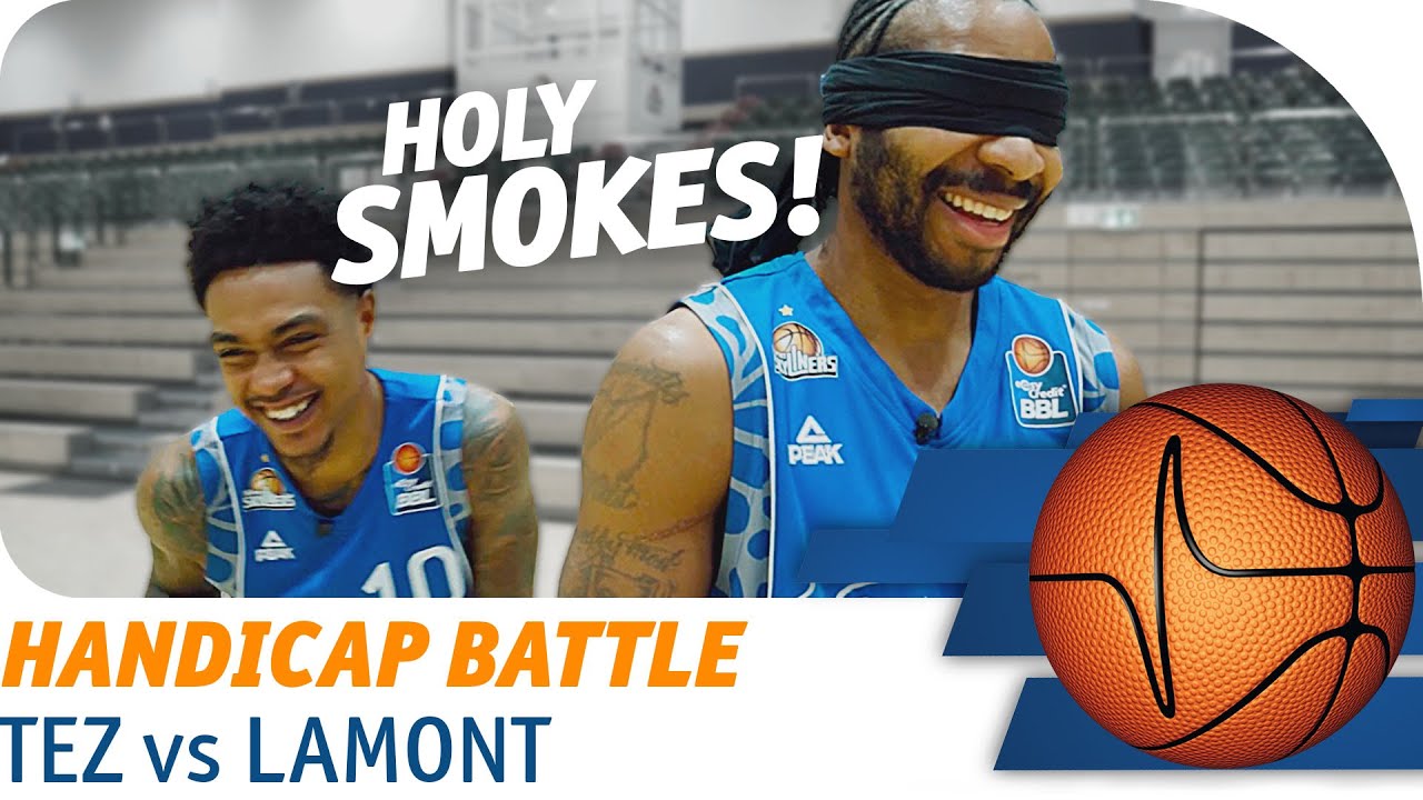 Lustigste Folge ever?! TEZ vs LAMONT mit C-BAS | Basketball Handicap Shootout