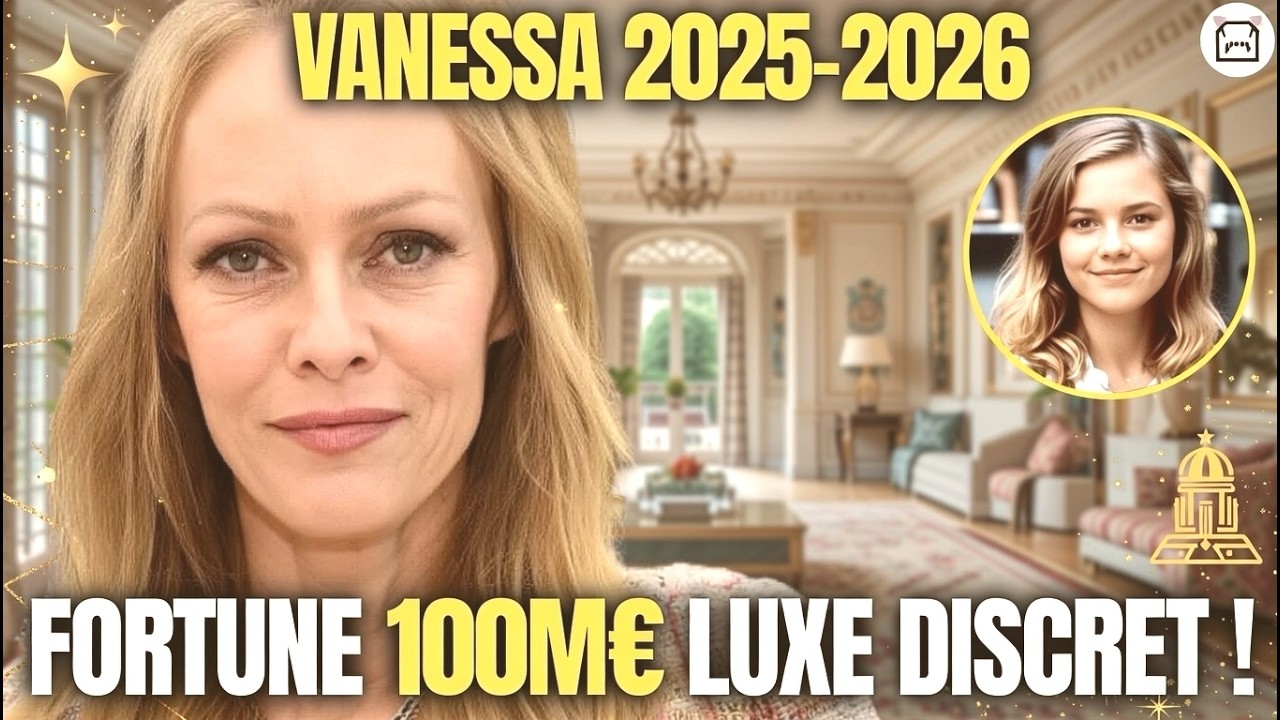 Vanessa Paradis 2025-2026 : fortune ~100M€, maisons parisiennes et luxe discret – l’empire d’u