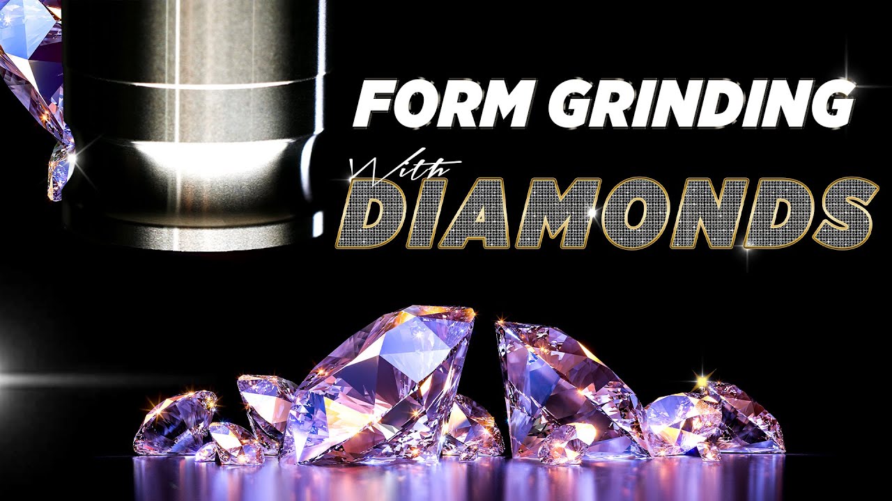 Dual Diamond Form Grind on the Studer S41 | FORM GRINDING