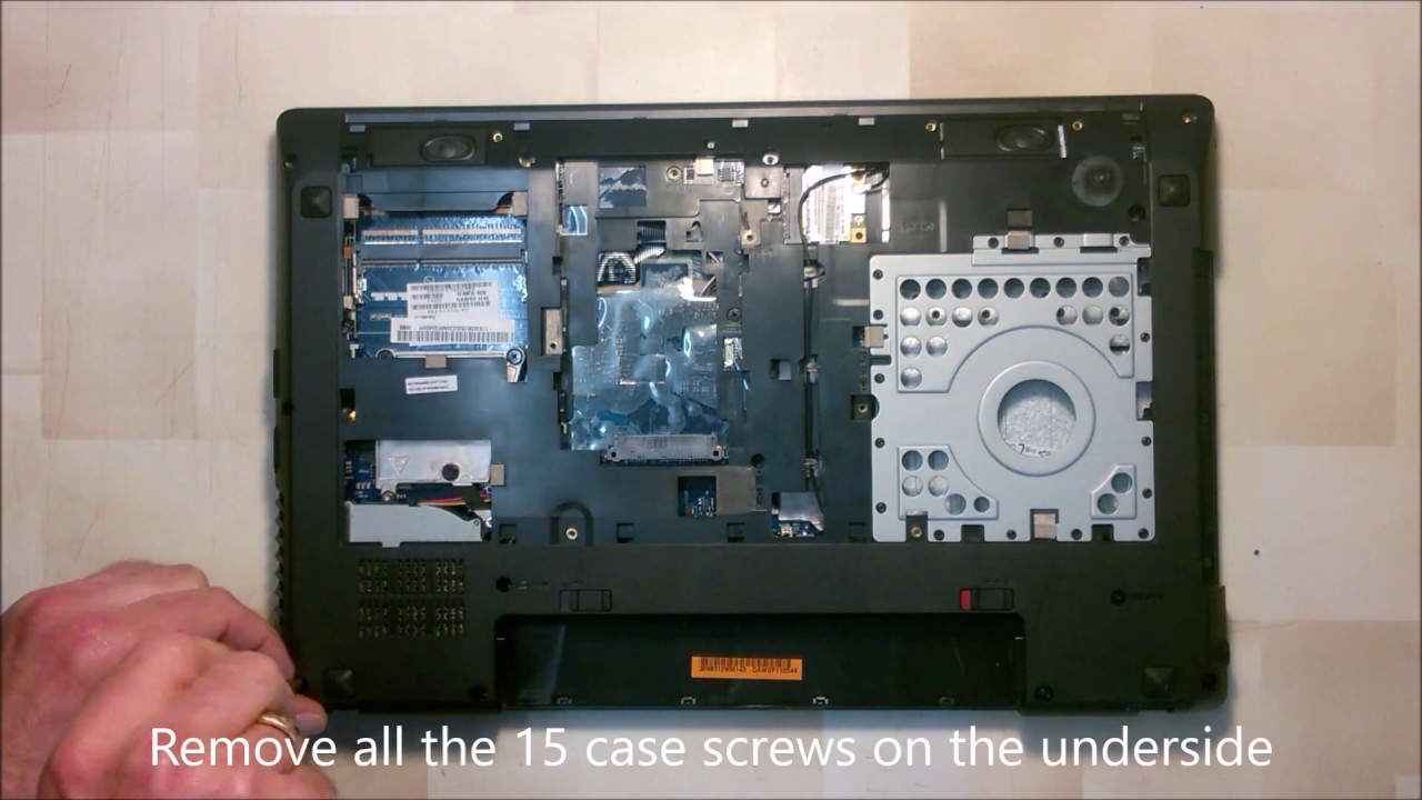How To Dismantle / Disassemble any Lenovo G580 / G585 series laptop - Upgrade HD, RAM, Screen etc