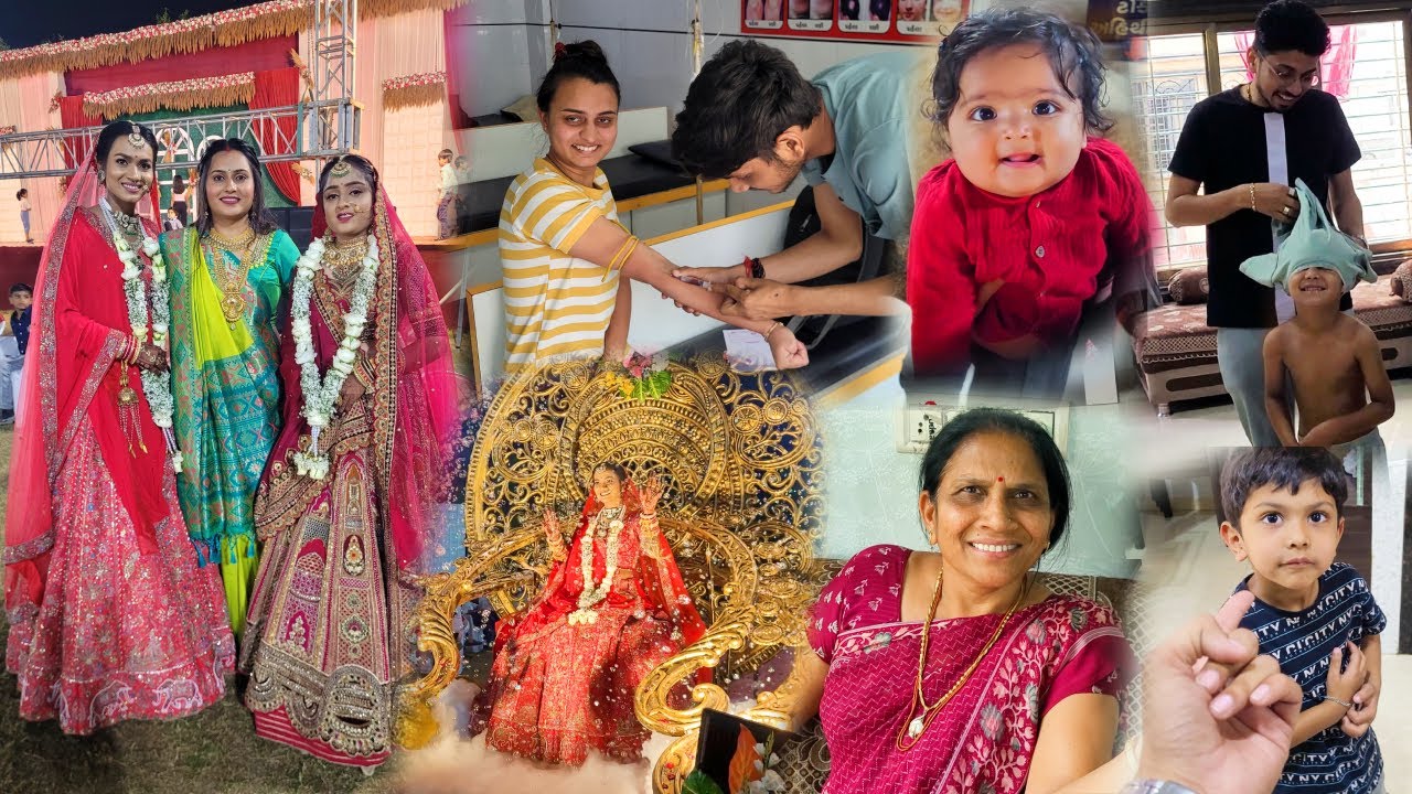 આજે તો ભાભી અણવર બન્યા😊 સપના ને બાટલા ચડાવવા પડશે🥺 | Gujarati Marriage Vlog | #gujjufamily #surat