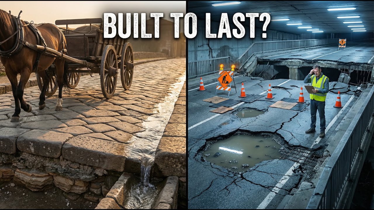 Why Medieval Roads Lasted Centuries While Modern Infrastructure Crumbles