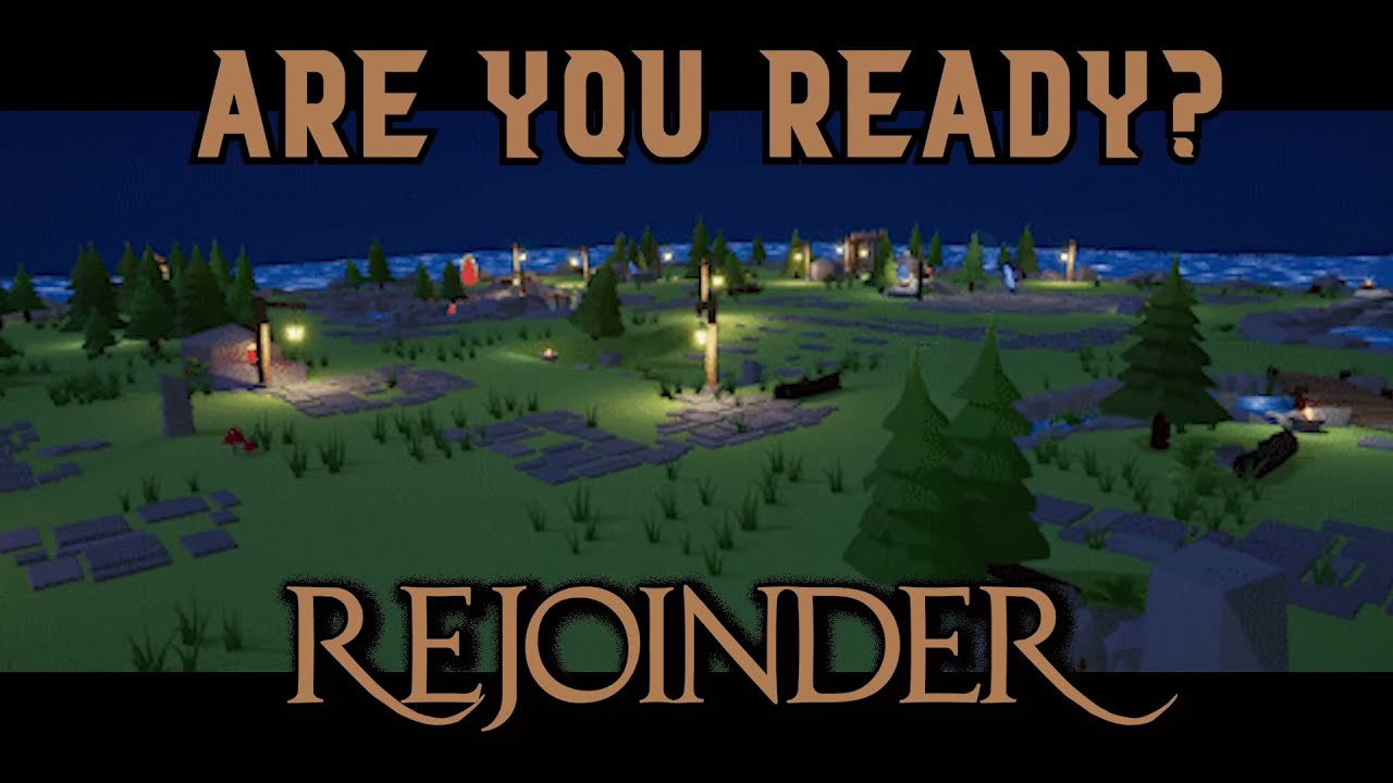 Are you ready? - Rejoinder