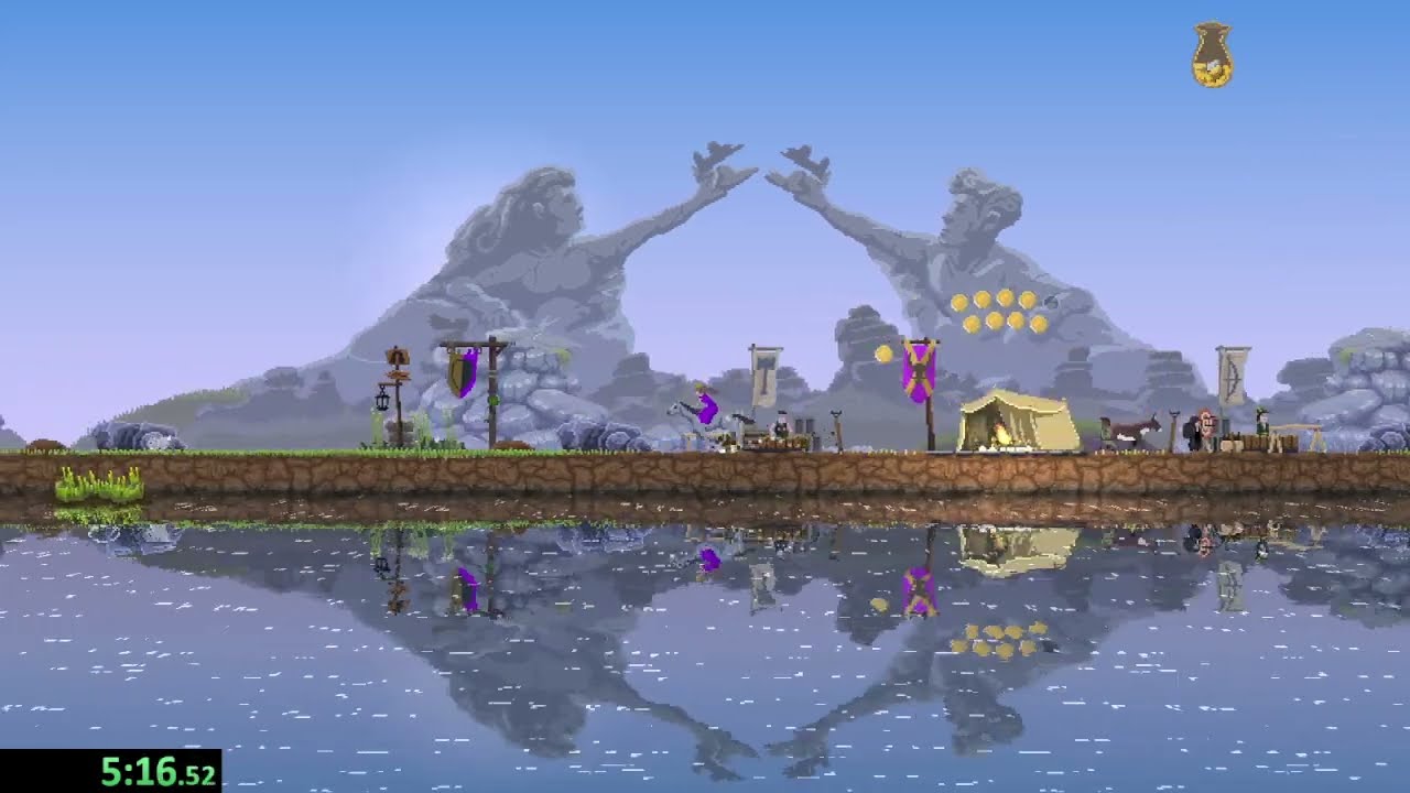 Kingdom Two Crowns Full Completion Speedrun Cursed Single Reign Challenge in 7:47:55.44