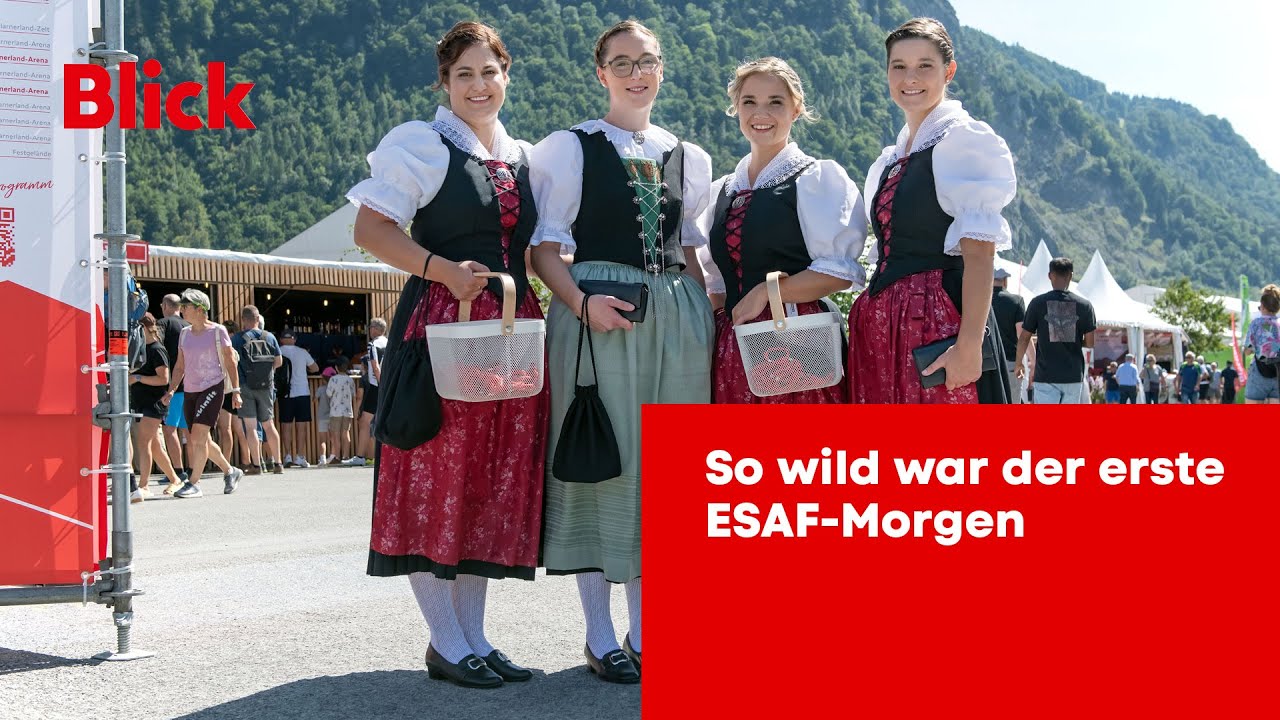 So wild war der erste ESAF-Morgen