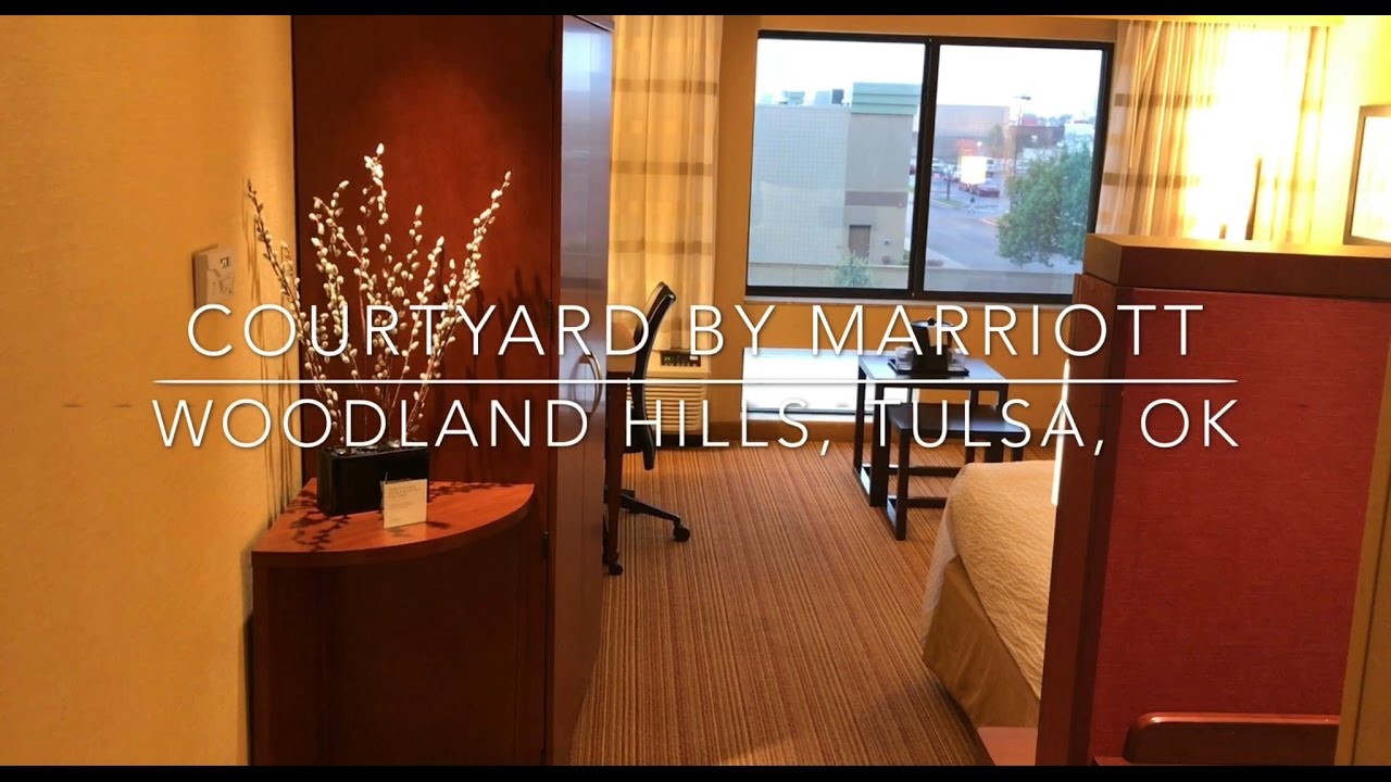 Room Tour - Courtyard by Marriott, Woodland Hills, Tulsa, OK