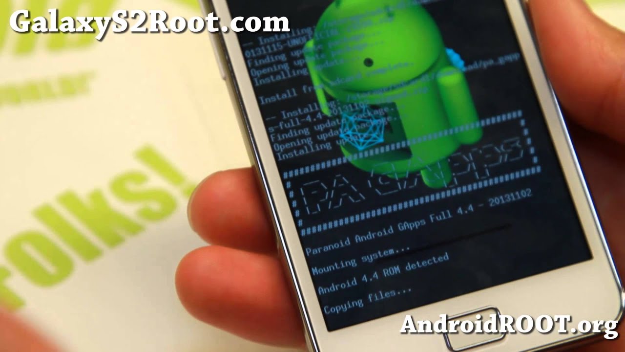 How to Install Android 4.4 KitKat ROM on Galaxy S2!