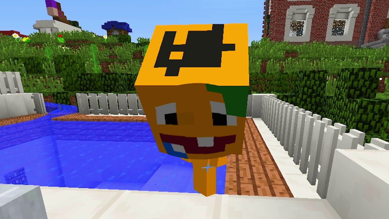 VITAMINE SCHWIMMT IN MEINEM POOL IN MINECRAFT!