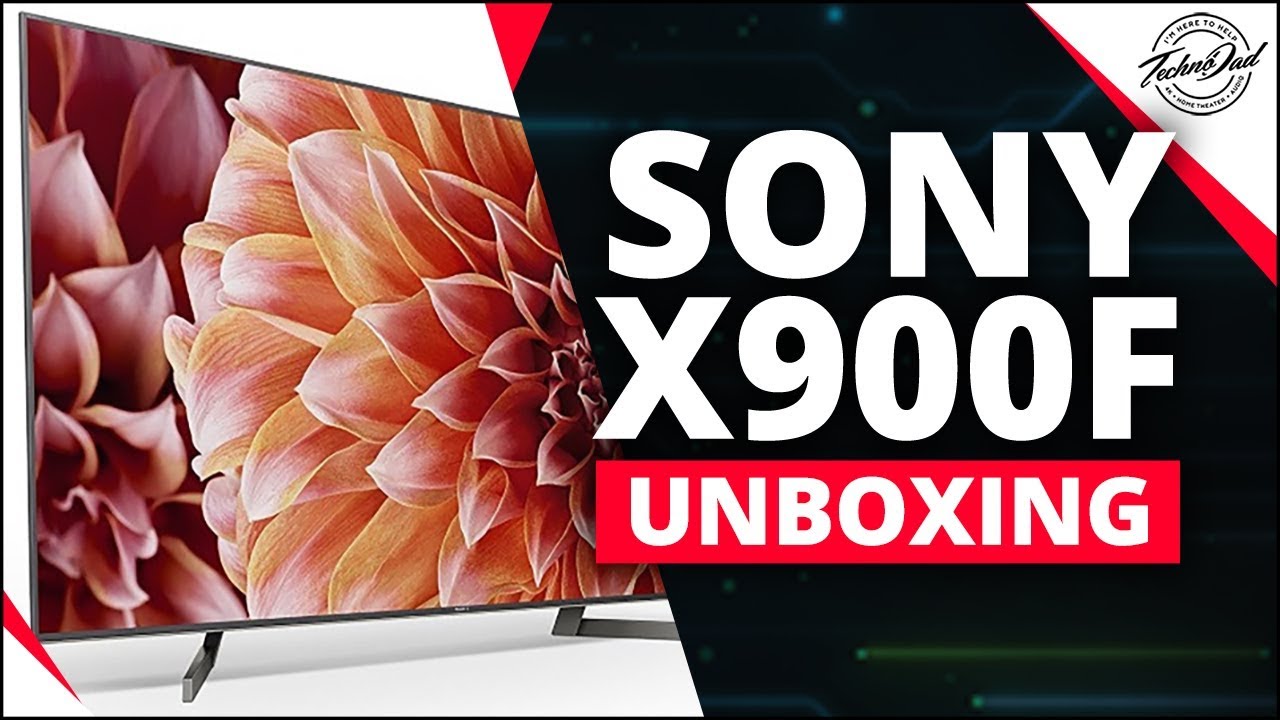 Sony 55X900F Unboxing, Setup, and First Impressions | Sony 55