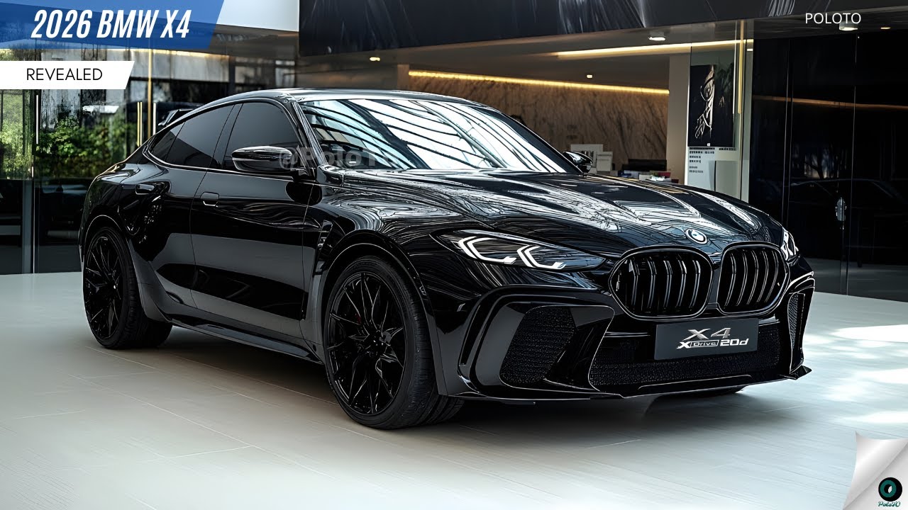 Новый 2026 BMW X4 раскрыл - практично и весело водить машину!