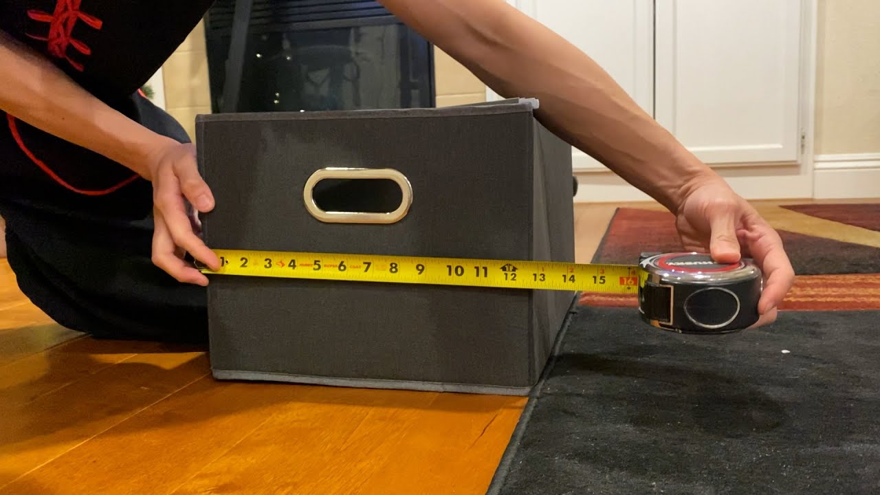 BOX SIZE Measurements for Gotega File Organizer Box!