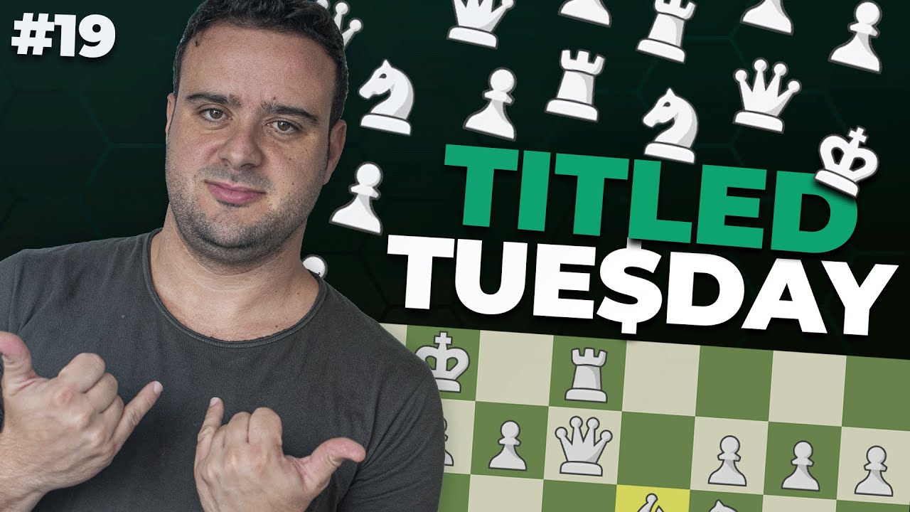 JUEGO el TITLED TUESDAY #19 &iquest;NAKAMURA? &iquest;CARLSEN? &iexcl;AL ATAQUE!