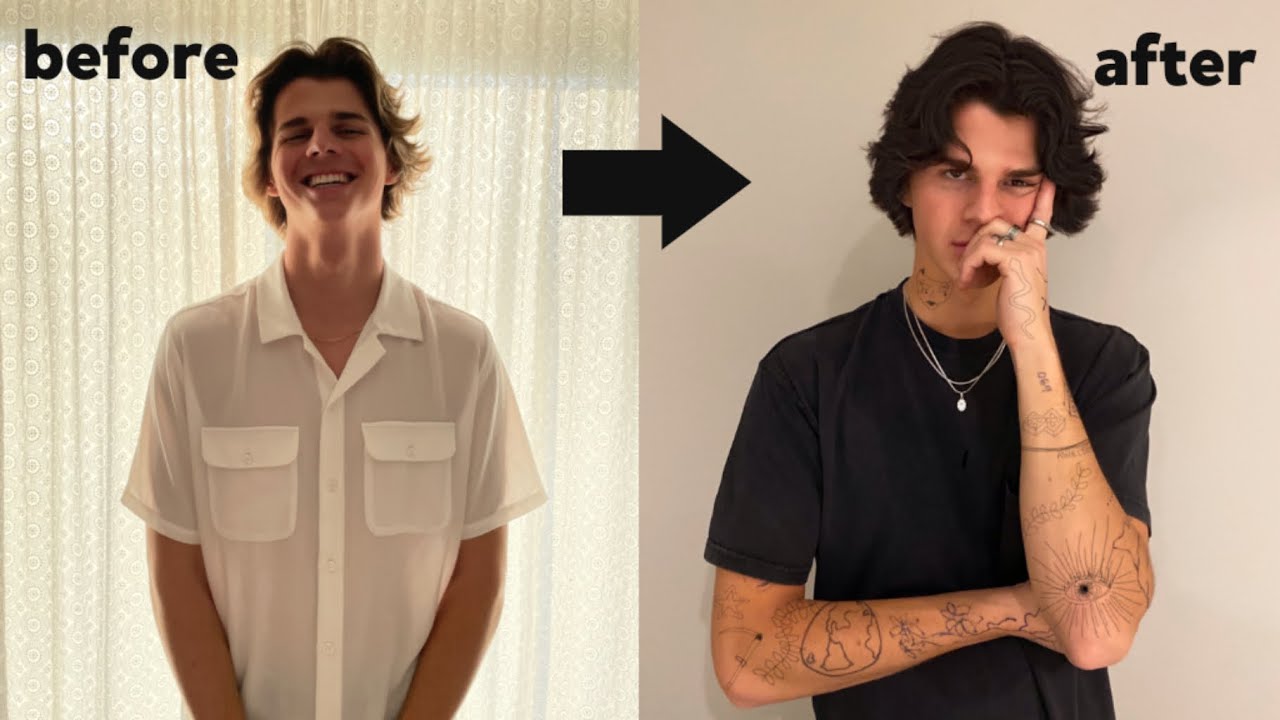 transforming my boyfriend into an e-boy