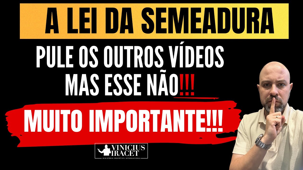 A LEI DA SEMEADURA  👉Como PROSPERAR EM TODAS AS ÁREAS, MULTIPLICAR 🔥LEIS PARA PROSPERIDADE