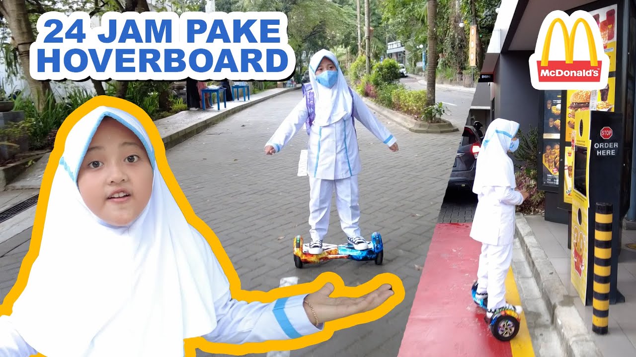 NAIK HOVERBOARD KE SEKOLAH