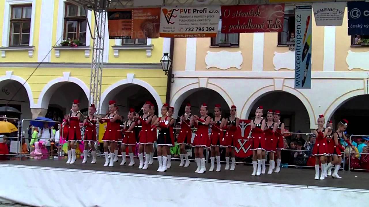 Mažoretky Berušky Pelhřimov, Telč 2011