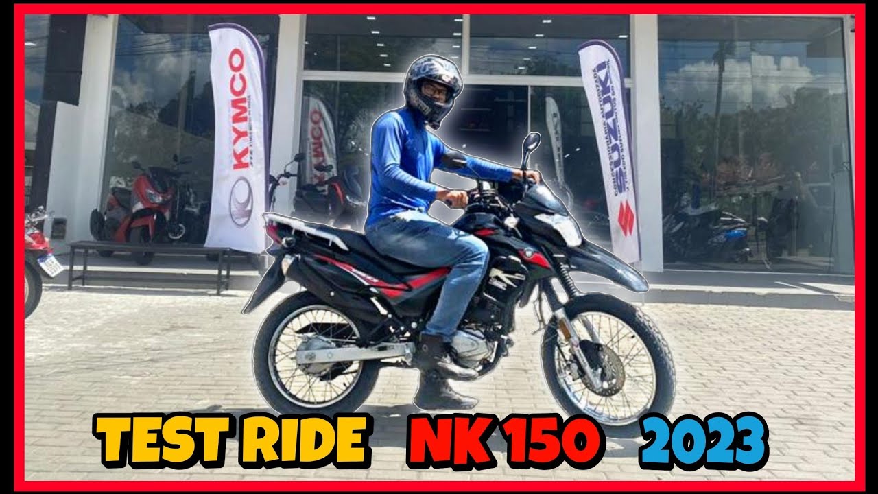 TEST RIDE NK 150 ABS 2023 E PRIMEIRAS IMPRESSÕES