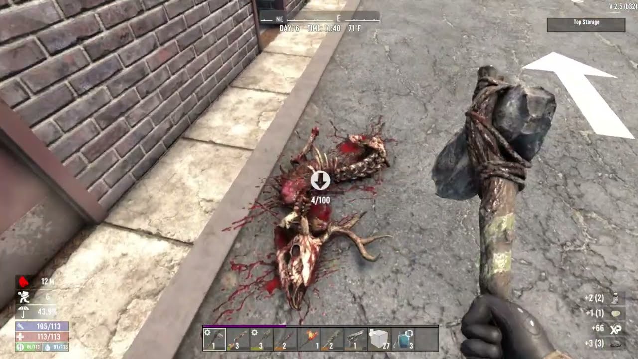 lets check out the zombie life! #sus #7days2die #7d2d #zombieapocalypse  #openworld #survival