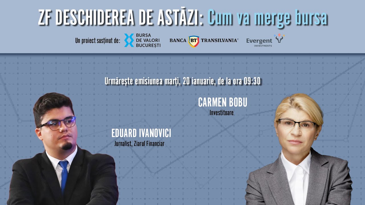 ZF DESCHIDEREA DE ASTĂZI 21.01.2026