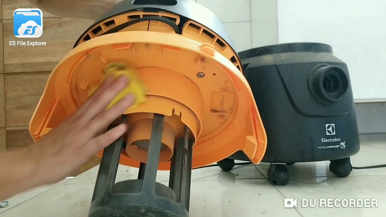 LIMPEZA DO ASPIRADOR DE PÓ/ÁGUA (ELECTROLUX ACQUA POWER)
