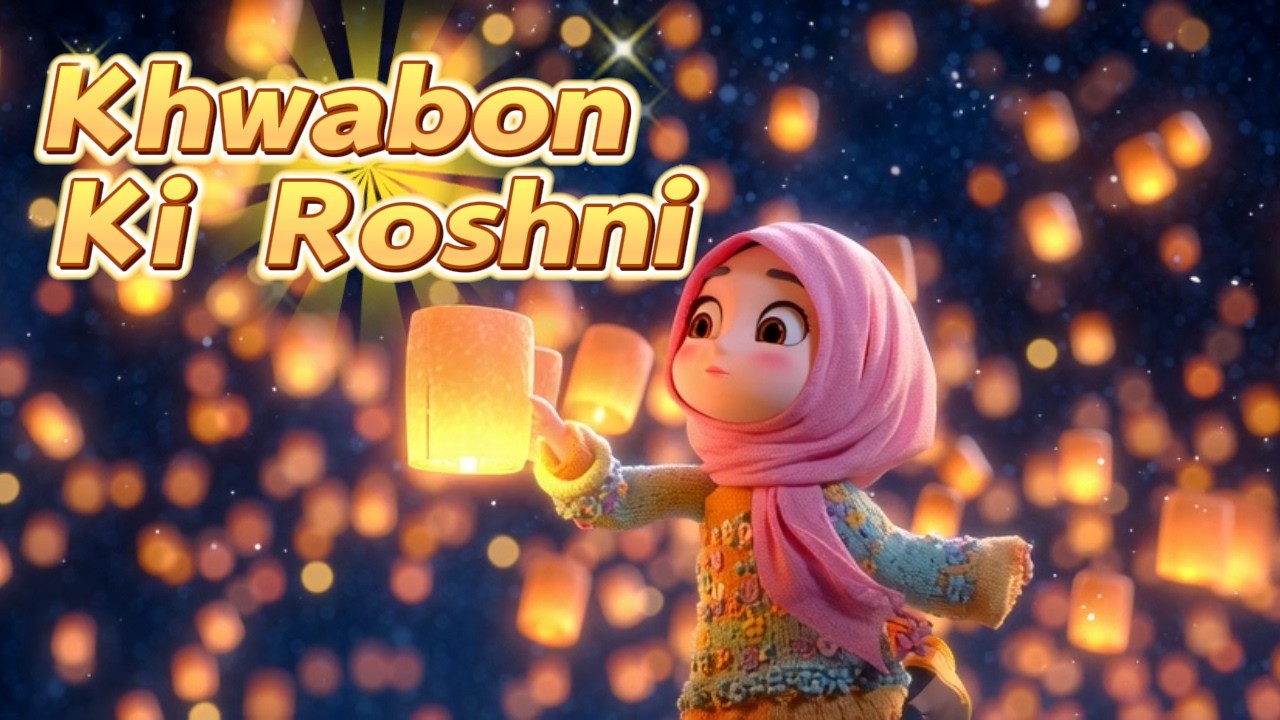 Khwabon Ki Roshni – 3D Cartoon Urdu Poem