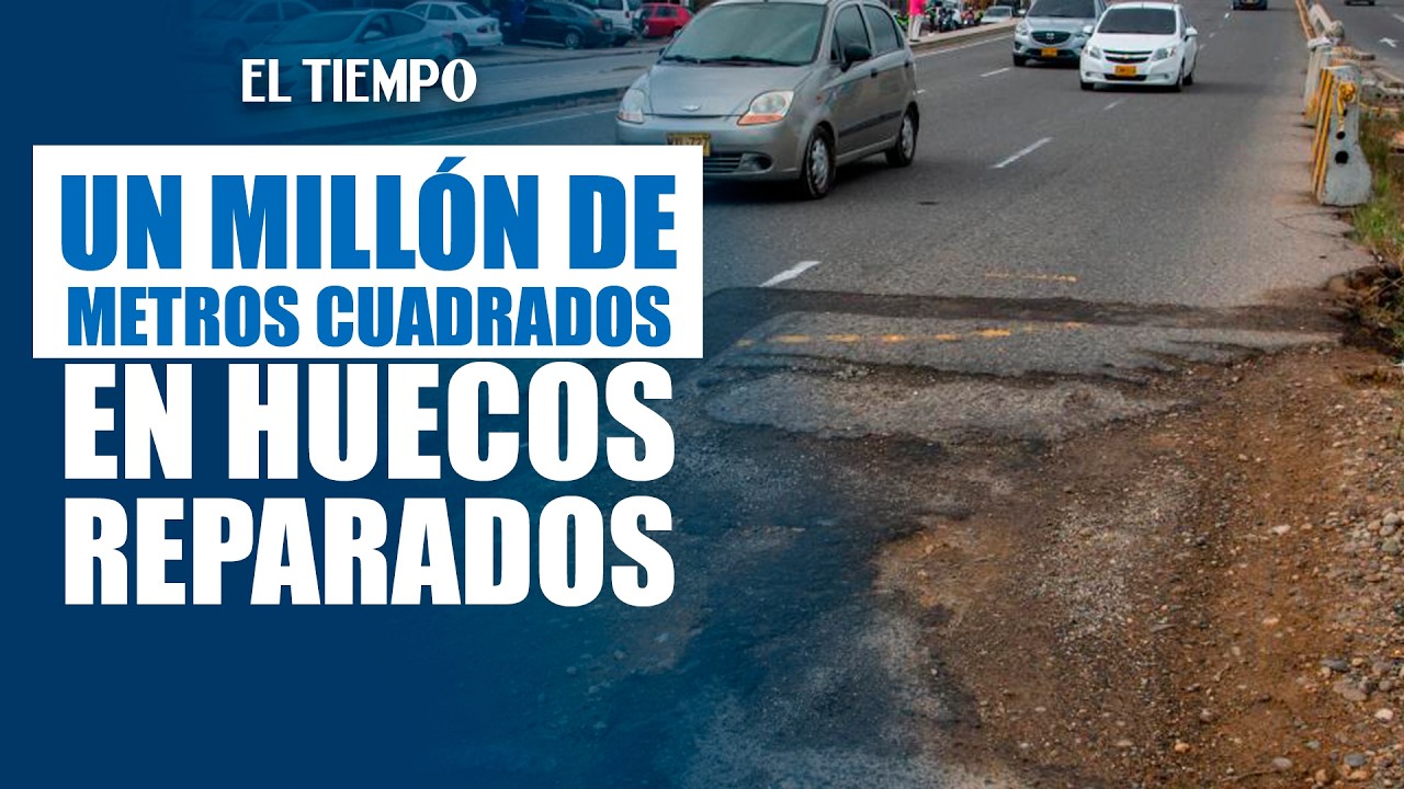 Distrito alcanzó un millón de metros cuadrados de huecos reparados | EL TIEMPO