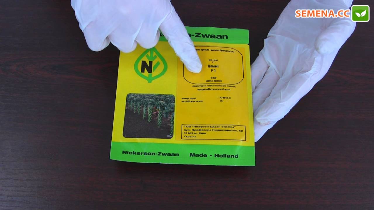 Антифейк капуста Диамант Nickerson Zwaan