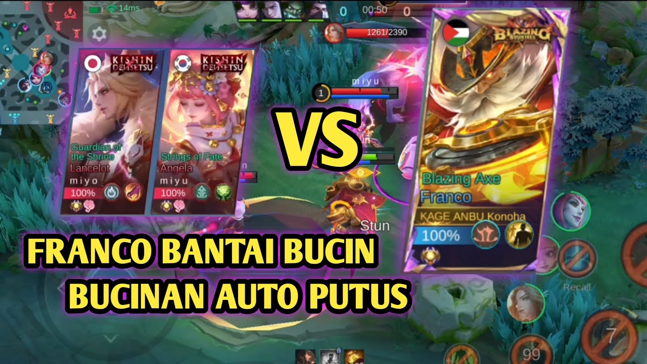 FRANCO GAMEPLAY | FRANCO BANTAI BUCINAN AUTO PUTUS 