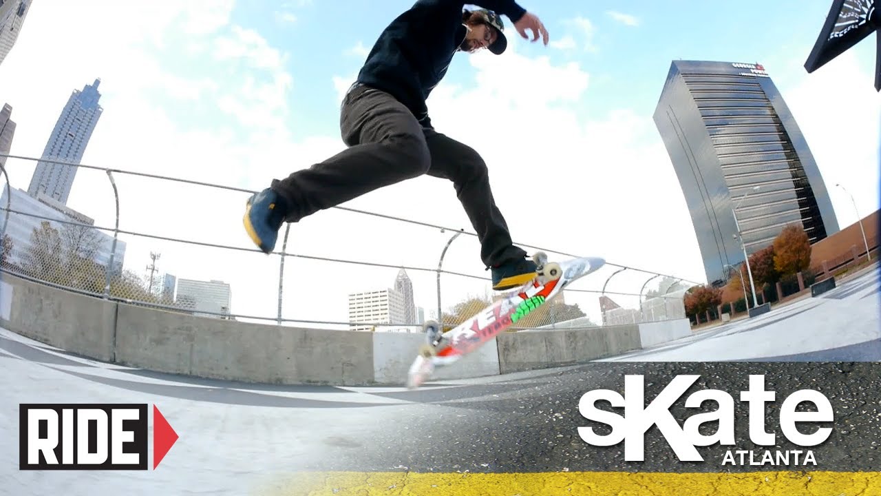SKATE Atlanta с Джастином Броком
