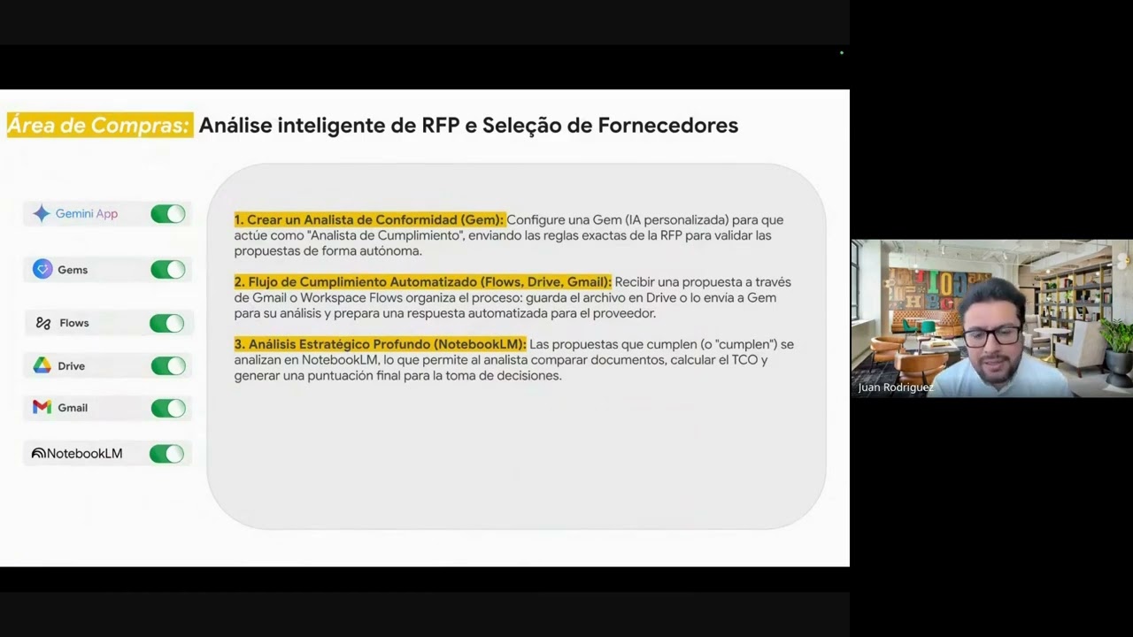 Cápsulas de AI: Ahorro de Horas Automatización de Cumplimiento de RFPs con Workspace Flows