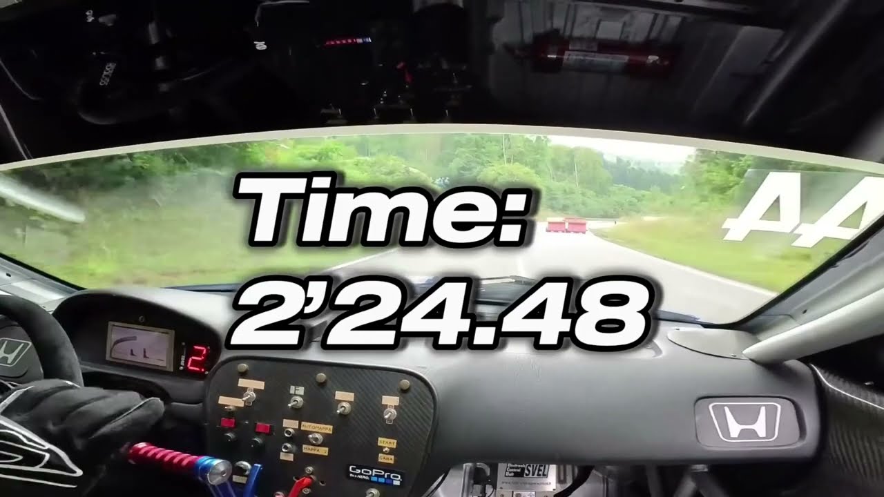 Ghirardo Tiziano Honda Civic EK4 | Pedavena Croce D’Aune 2023 | On Board Camera Car