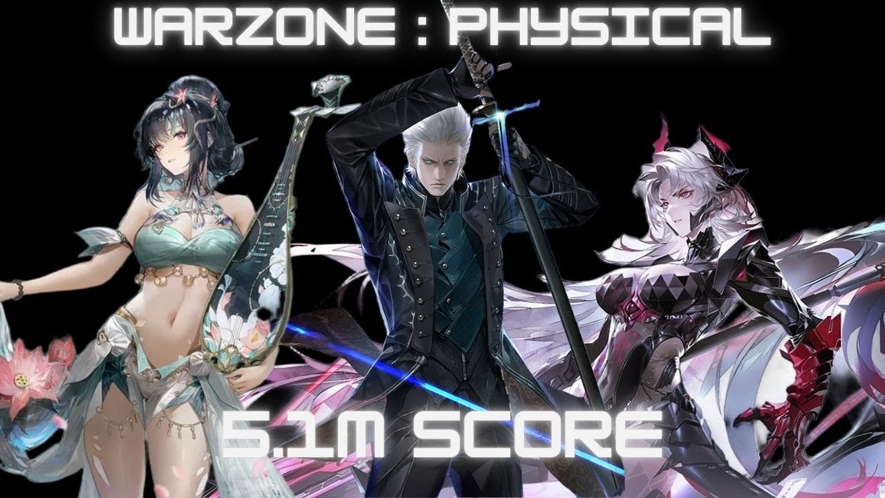 [Punishing:Gray Raven] Vergil and the Mommies STORMING WARZONE : PHYSICAL (HERO)