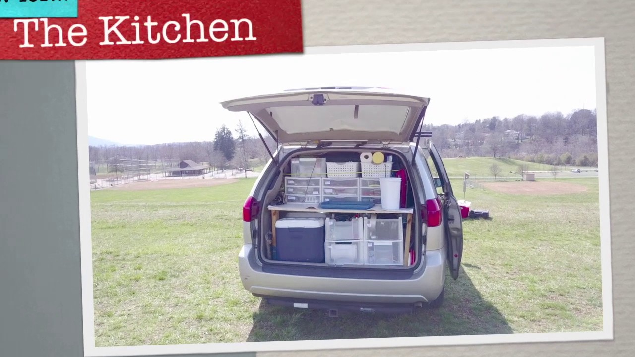 Minivan Camper Tour
