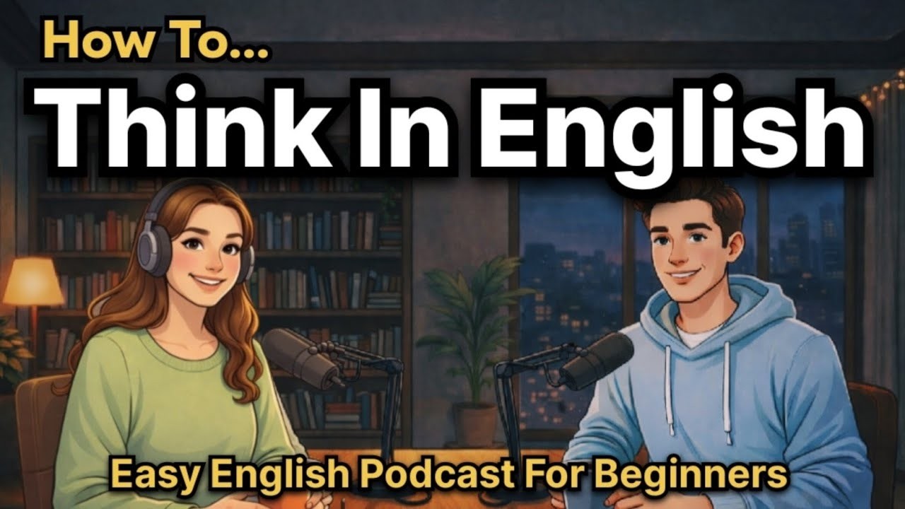 How to Think in English | Stop Translating in Your Head | Easy English Podcast for Beginners