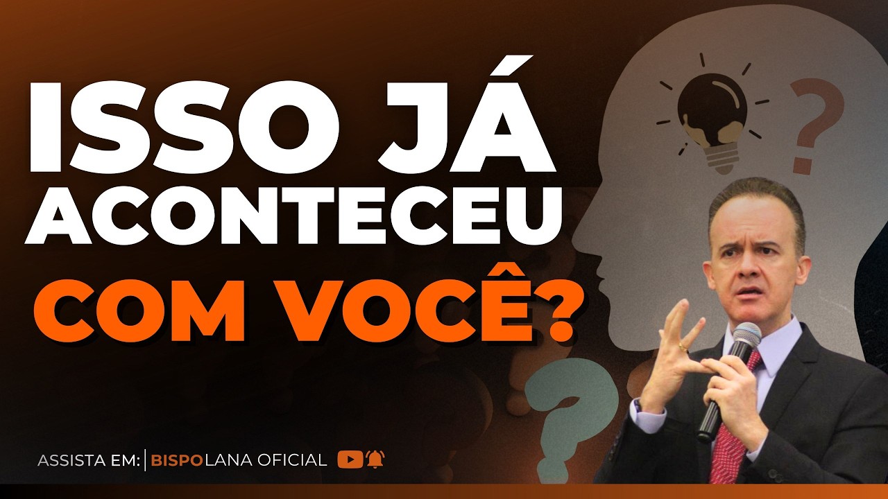 🔥O processo espiritual que muda tudo! Bispo Claudio Lana