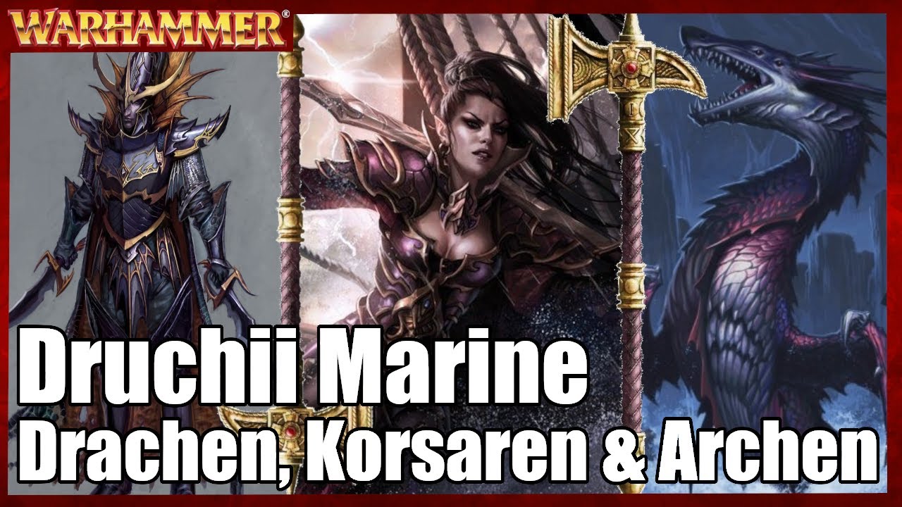 Korsaren, Drachen & Archen - Druchii Marine | Warhammer Lore