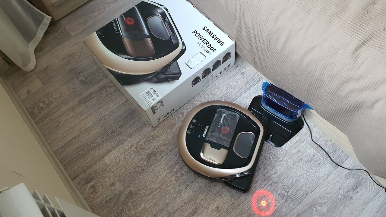 Робот пылесос SAMSUNG PowerBot VR7070 WiFi - тест-драйв, основные характеристики