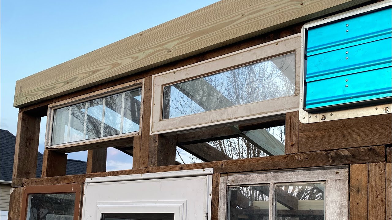 Greenhouse Project, Part 6: the roof is framed!  