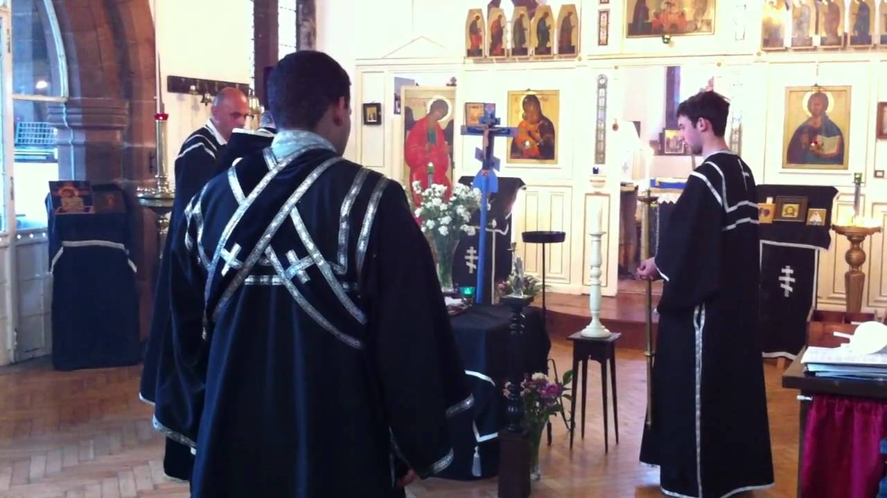 Great and Holy Friday at St Elisabeth's Wallasey
