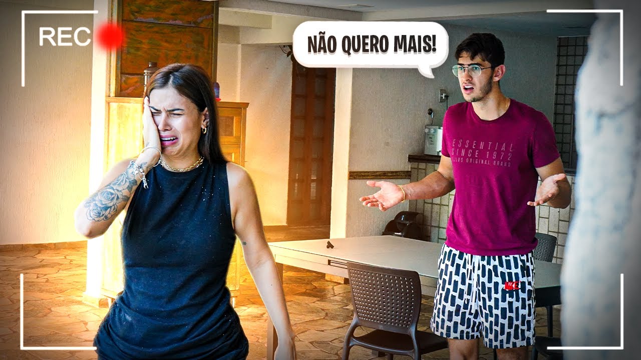 ESSA PEGADINHA COM A NAMORADA DO MEU IRMÃO DEU MUITO RUIM ( DEU TÉRMINO ) [ REZENDE EVIL ]