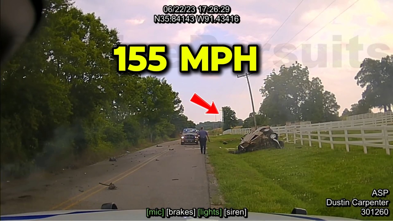 Most Dangerous High Speed Police Chases Caught on Dashcam &mdash; That Feel Like an Action Movie #57
